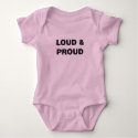 LOUD & PROUD t-shirts