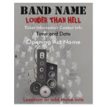 Louder Than Hell Music Flyer