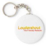 Loudershout logo Keychain