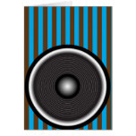 Loudspeaker Greeting Cards