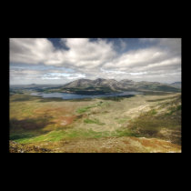 Lough Inagh Valley posters