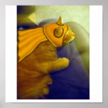 Louie the Ginger Cat as Captain Me-Ow Posters
