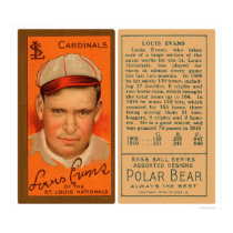 Louis Evans Cardinals Baseball 1911 posters