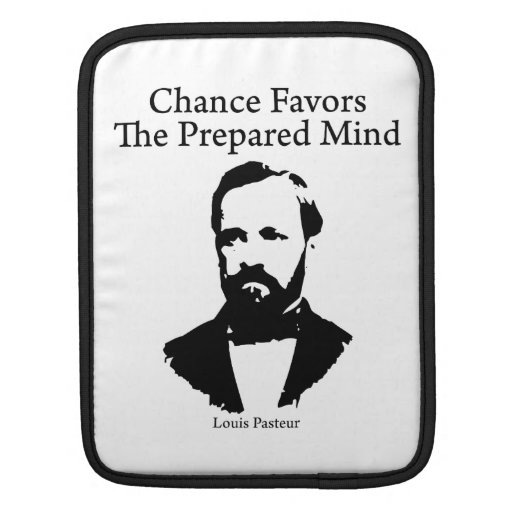Louis Pasteur iPad Sleeve/Cover