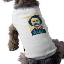 Louis Riel Doggy-T pet clothing by jojolevac Louis Riel Doggy-T pet clothing