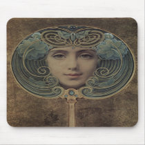 Louis Welden Hawkins Art Nouveau Mousepad by ArtNouveauDaz Louis Welden Hawkins Art Nouveau Mousepad