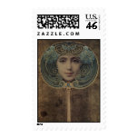 Louis Welden Hawkins Art Nouveau Postage