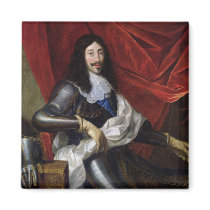 Louis XIII  King of France and Navarre Refrigerator Magnet