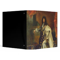Louis XIV in Royal Costume, 1701 Vinyl Binders