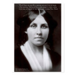 Louisa May Alcott & "Purpose/Dream" Quote Gifts Post Cards