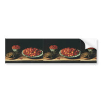 Louise Moillon Cherries Strawberries Gooseberries bumper stickers