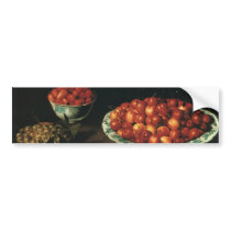 Louise Moillon Cherries Strawberries Gooseberries bumper stickers