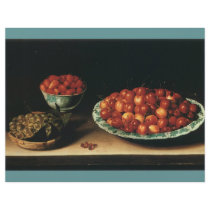 Louise Moillon Cherries Strawberries Gooseberries flyers