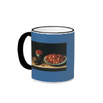 Louise Moillon Cherries Strawberries Gooseberries mugs