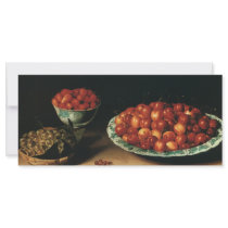 Louise Moillon Cherries Strawberries Gooseberries rack cards by MasterpieceGallery Louise Moillon Cherries Strawberries Gooseberries rack cards