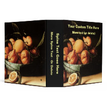 Louise Moillon's Bowl of Curacao Oranges (1634) binders