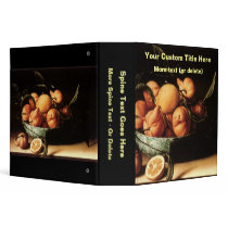 Louise Moillon's Bowl of Curacao Oranges (1634) binders