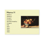 Louise Moillon's Bowl of Curacao Oranges (1634) Business Card Template