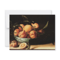 Louise Moillon's Bowl of Curacao Oranges (1634) invitations