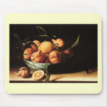 Louise Moillon's Bowl of Curacao Oranges (1634) mousepads