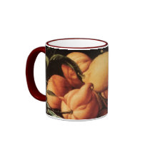 Louise Moillon's Bowl of Curacao Oranges (1634) mugs