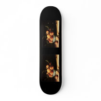 Louise Moillon's Bowl of Curacao Oranges (1634) Skate Board