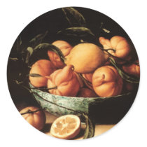 Louise Moillon's Bowl of Curacao Oranges (1634) stickers