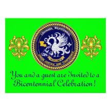 Louisiana 8.75" x 6.5"  Important Notes Below Custom Announcement