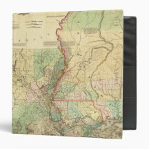 Louisiana and Mississippi 3 Ring Binders
