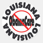 Louisiana Anti ObamaCare – November’s Coming! Round Sticker
