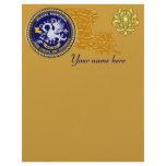Louisiana Bicentennial 1812-2012 Please View Notes Letterhead Design