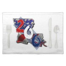 Louisiana BiCentennial 200 placemat