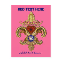 Louisiana Bicentennial Flor de lis View Hints Post Cards