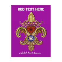 Louisiana Bicentennial Flor de lis View Hints Postcard