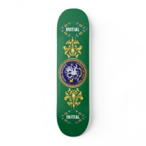 Louisiana Bicentennial Mardi Gras Logo View Hint Skateboard
