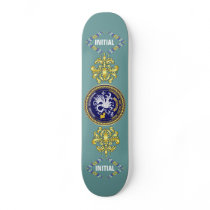 Louisiana Bicentennial Mardi Gras Logo View Hint Skate Decks