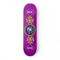 Louisiana Bicentennial Mardi Gras Logo View Hint Skate Boards