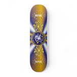 Louisiana Bicentennial Mardi Gras Logo View Hint Skateboards