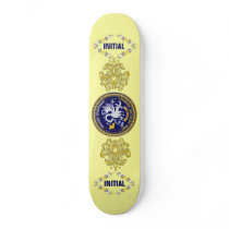 Louisiana Bicentennial Mardi Gras Logo View Hint Skate Board Deck
