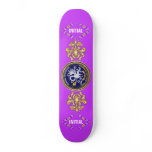 Louisiana Bicentennial Mardi Gras Logo View Hint Skate Board Decks