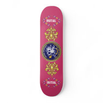 Louisiana Bicentennial Mardi Gras Logo View Hint Skate Board Decks