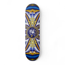 Louisiana Bicentennial Mardi Gras Logo View Hint Skate Deck