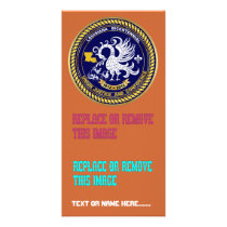 Louisiana Bicentennial Mardi Gras View Hints Photo Card Template