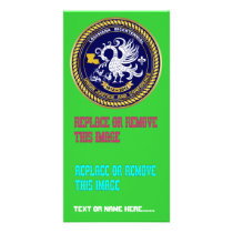 Louisiana Bicentennial Mardi Gras View Hints Photo Card Template