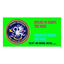 Louisiana Bicentennial Mardi Gras View Hints Customized Photo Card