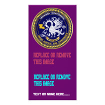 Louisiana Bicentennial Mardi Gras View Hints Photo Card Template
