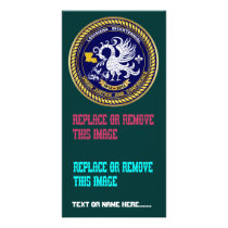 Louisiana Bicentennial Mardi Gras View Hints Photo Card Template
