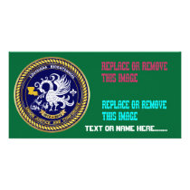 Louisiana Bicentennial Mardi Gras View Hints Customized Photo Card