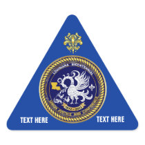 Louisiana Bicentennial Mardi Gras View Hints Sticker