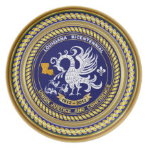 Louisiana Bicentennial Plates